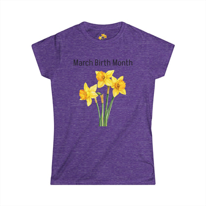 Women's Graphic Birth Month Tee
