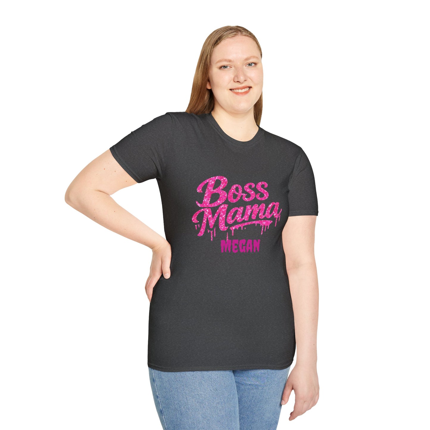 Boss Mama graphic T-Shirt | Retro Pinup Mom design