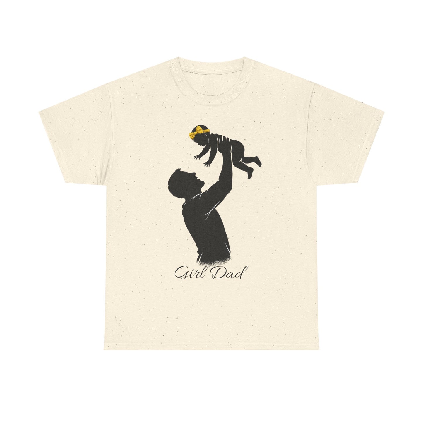 Dad Silhouette T‑Shirt – 'Girl Dad' Father & Daughter Tee