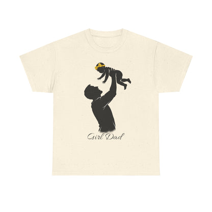 Dad Silhouette T‑Shirt – 'Girl Dad' Father & Daughter Tee