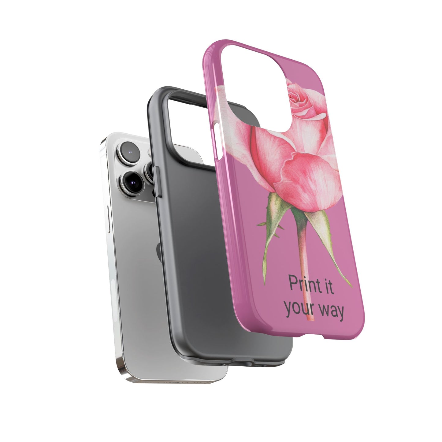 Custom cell phone case, Personalized Gift for Her, Inspirational, Elegant