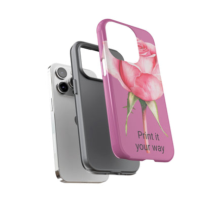 Custom cell phone case, Personalized Gift for Her, Inspirational, Elegant