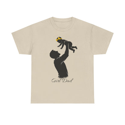 Dad Silhouette T‑Shirt – 'Girl Dad' Father & Daughter Tee