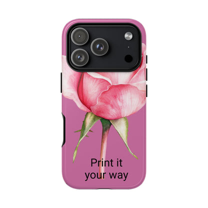 Custom cell phone case, Personalized Gift for Her, Inspirational, Elegant