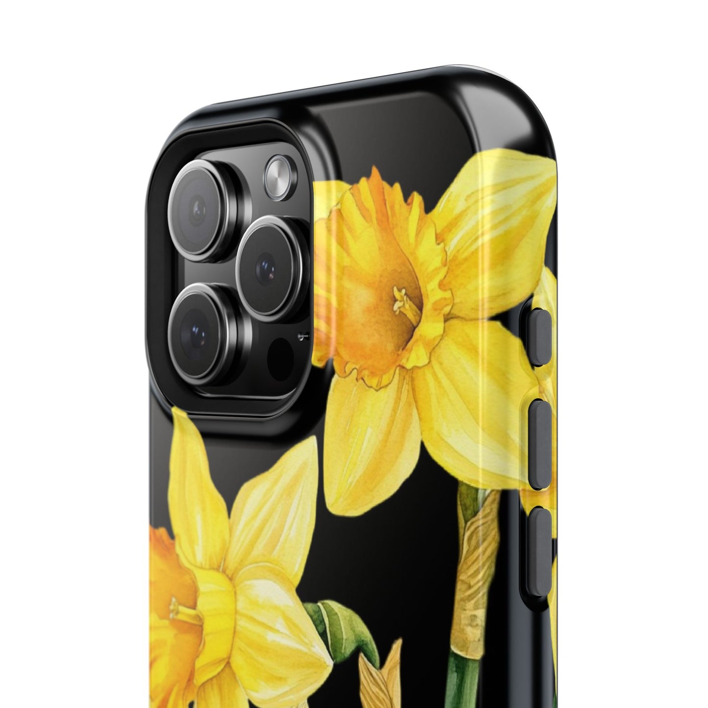 Cell Phone Cases, Daffodil March Birth Flower Impact Resistant Protective Cover, Phone Accessories, Floral Tech Gear, Birthday Gift