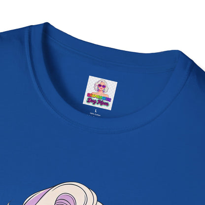 Unapologetic Dog Mom T-Shirt —  Pop Art Graphic Tee for Proud Dog Lovers