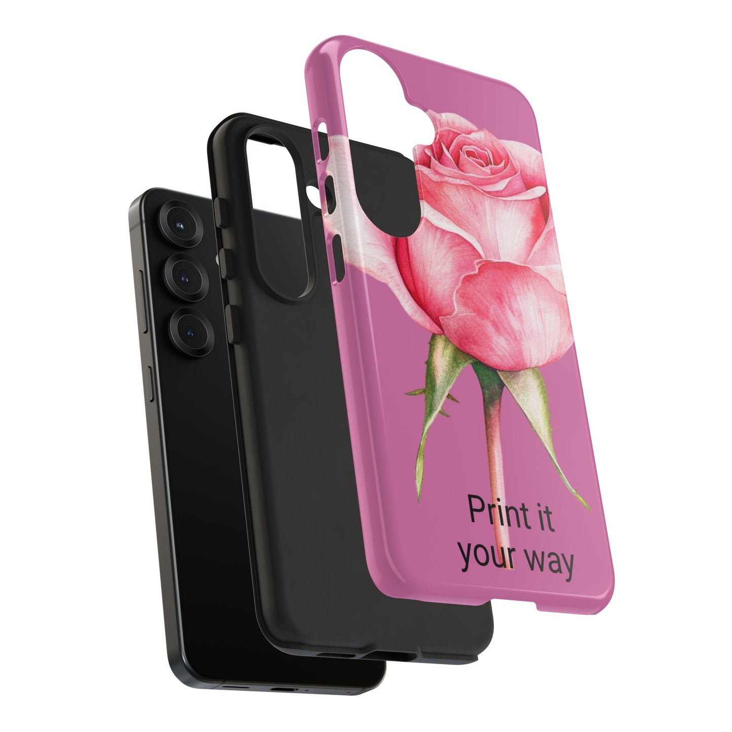 Custom cell phone case, Personalized Gift for Her, Inspirational, Elegant