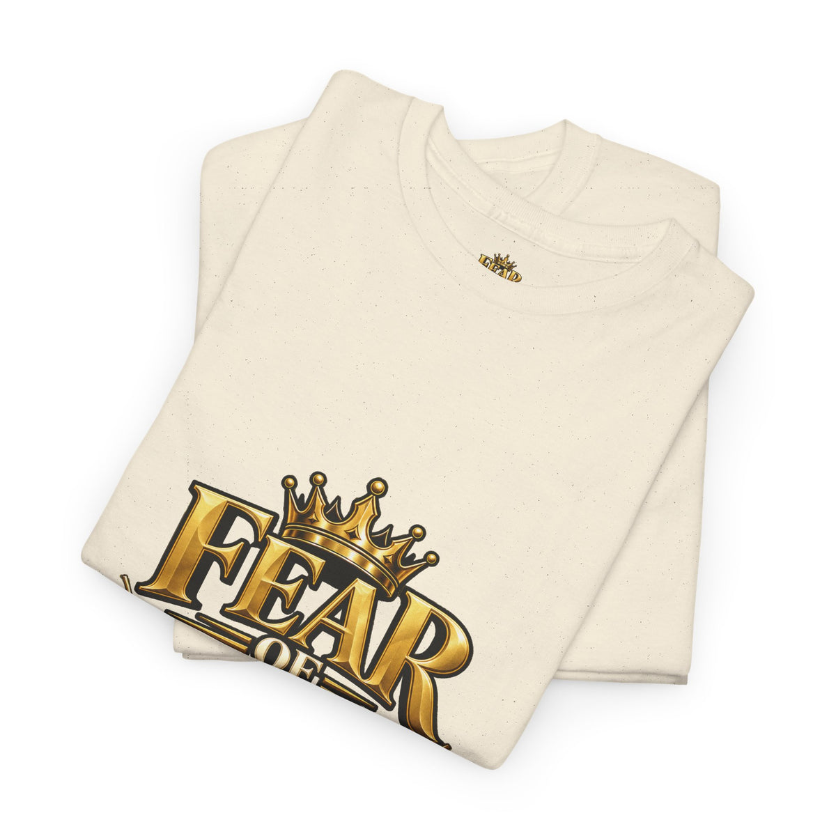 Fear of God crown logo Tee | Religious Christian faith shirt
