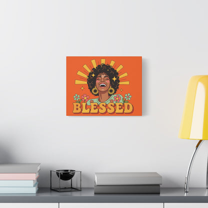 Canvas Art, Empowering Positive Affirmation Wall Decor, Motivational Quote Print, Inspirational Artwork, Modern Home Office Decor, Matte