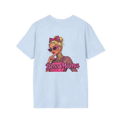 Boss Mama graphic T-Shirt | Retro Pinup Mom design