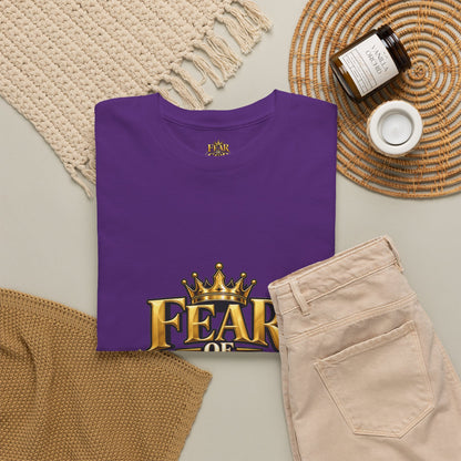 Fear of God crown logo Tee | Religious Christian faith shirt