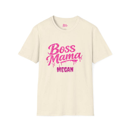 Boss Mama graphic T-Shirt | Retro Pinup Mom design