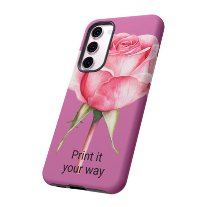 Custom cell phone case, Personalized Gift for Her, Inspirational, Elegant