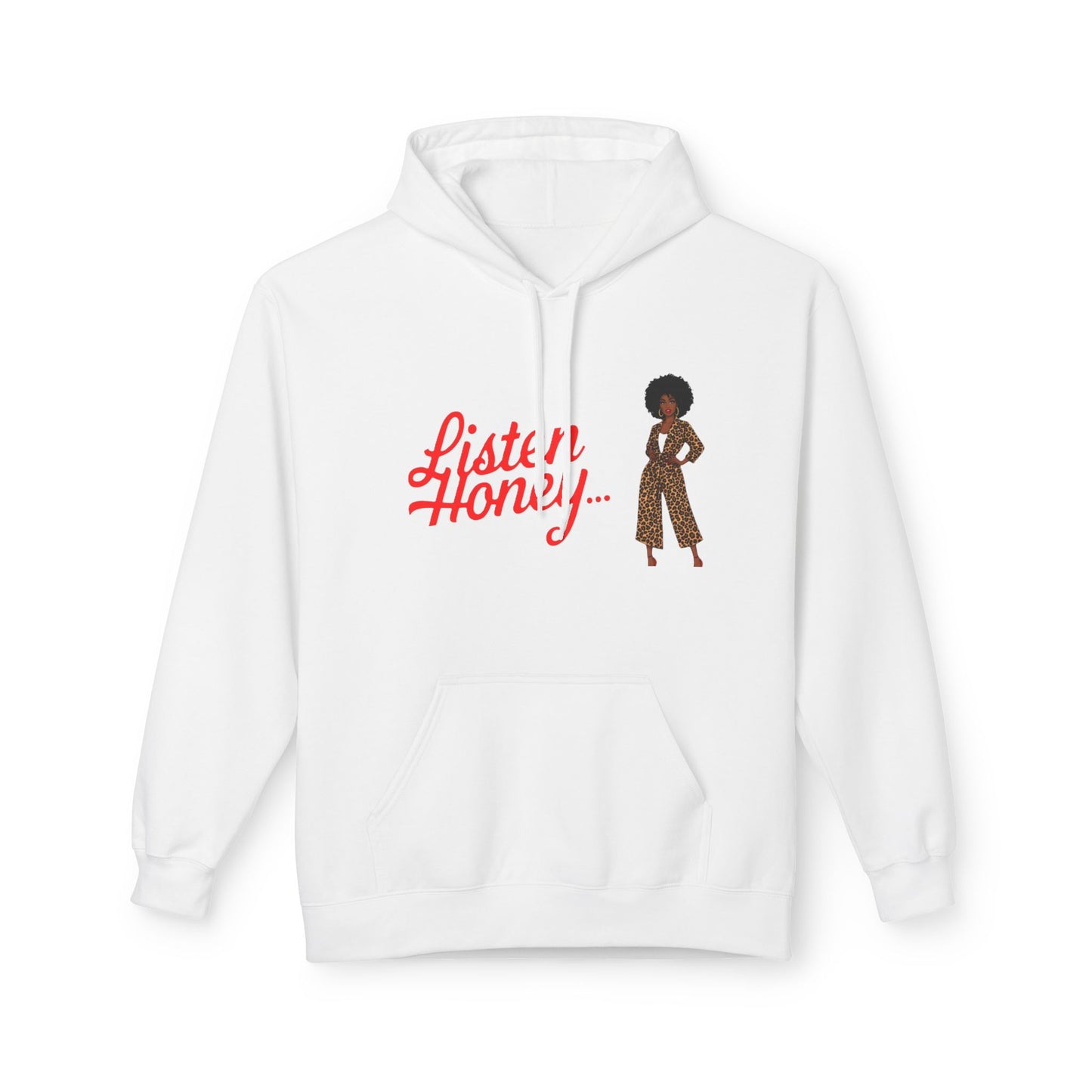 Empowering Quote Fleece Hoodie: Vintage Style, Unisex Graphic Sweatshirt, Casual Gift for Her, Inspirational Fashion, Everyday Comfort