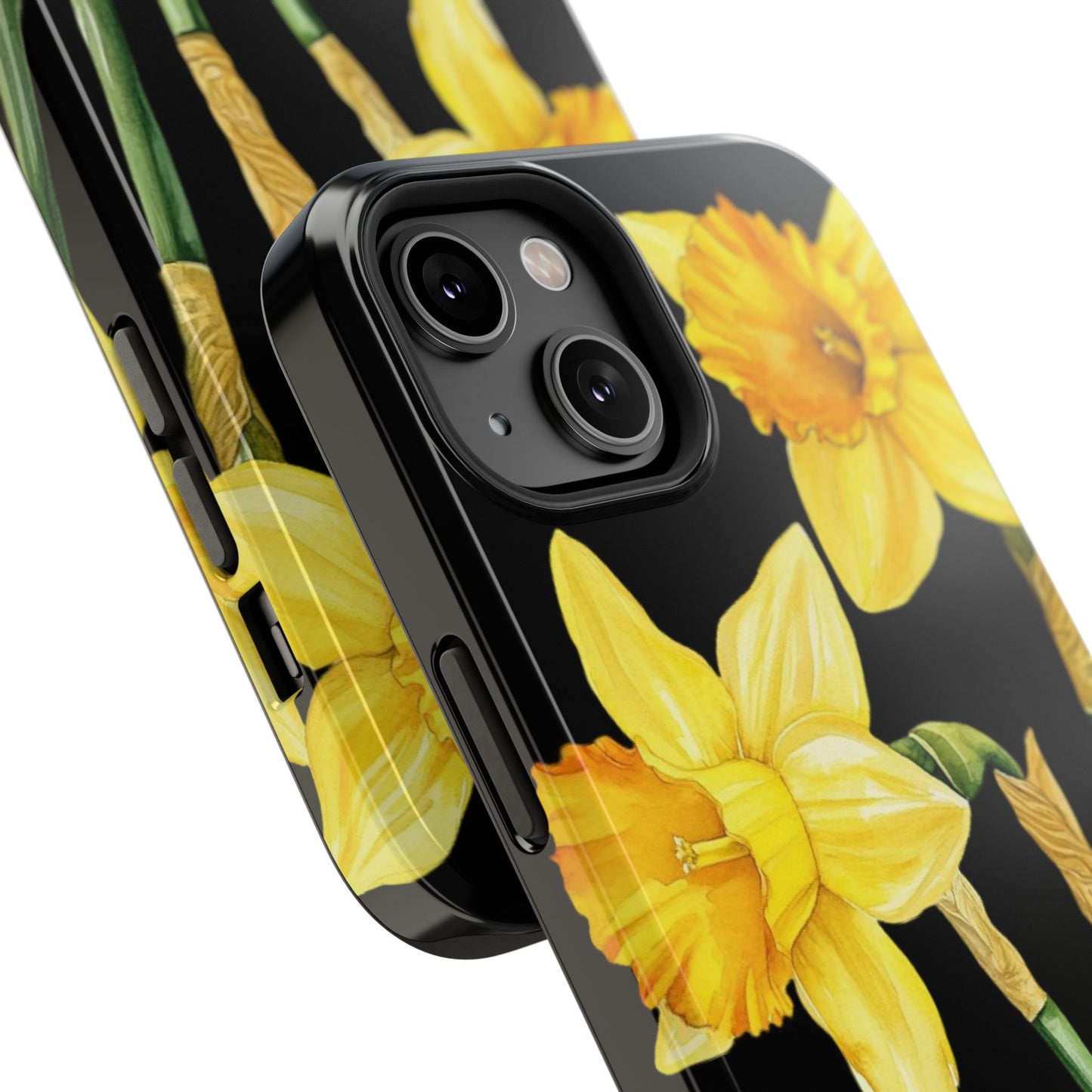 Cell Phone Cases, Daffodil March Birth Flower Impact Resistant Protective Cover, Phone Accessories, Floral Tech Gear, Birthday Gift