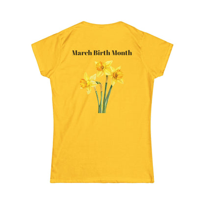 Women's Graphic Birth Month Tee