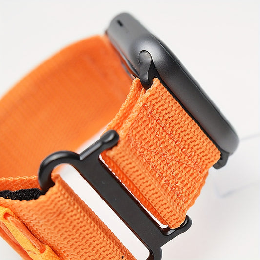 Alpine Loop Tactical Apple Watch Bands - Durable & Comfortable for Adventure - Compatible with Apple Watch Ultra & Series 9/8/7/6/5/4/3/SE - Rugged Nylon Bracelet in Sizes 49mm, 44mm, 40mm, 45mm, 41mm, 38mm, 42mm