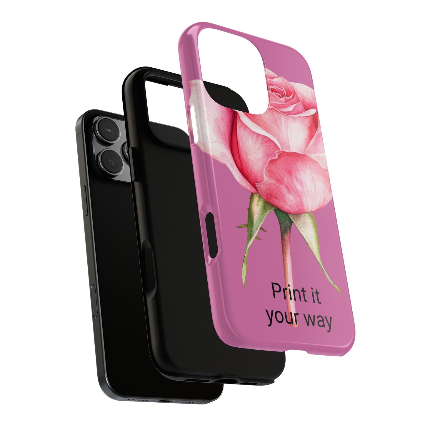 Custom cell phone case, Personalized Gift for Her, Inspirational, Elegant
