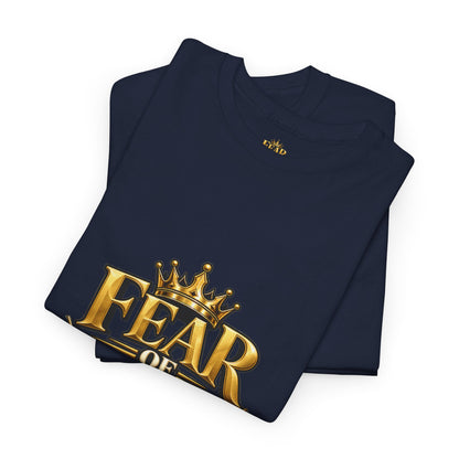 Fear of God crown logo Tee | Religious Christian faith shirt