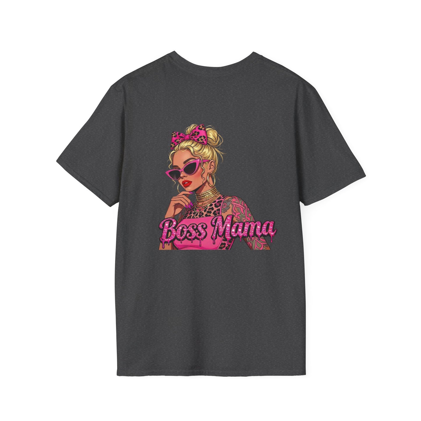 Boss Mama graphic T-Shirt | Retro Pinup Mom design