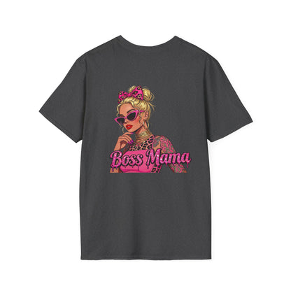 Boss Mama graphic T-Shirt | Retro Pinup Mom design