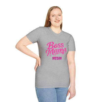 Boss Mama graphic T-Shirt | Retro Pinup Mom design