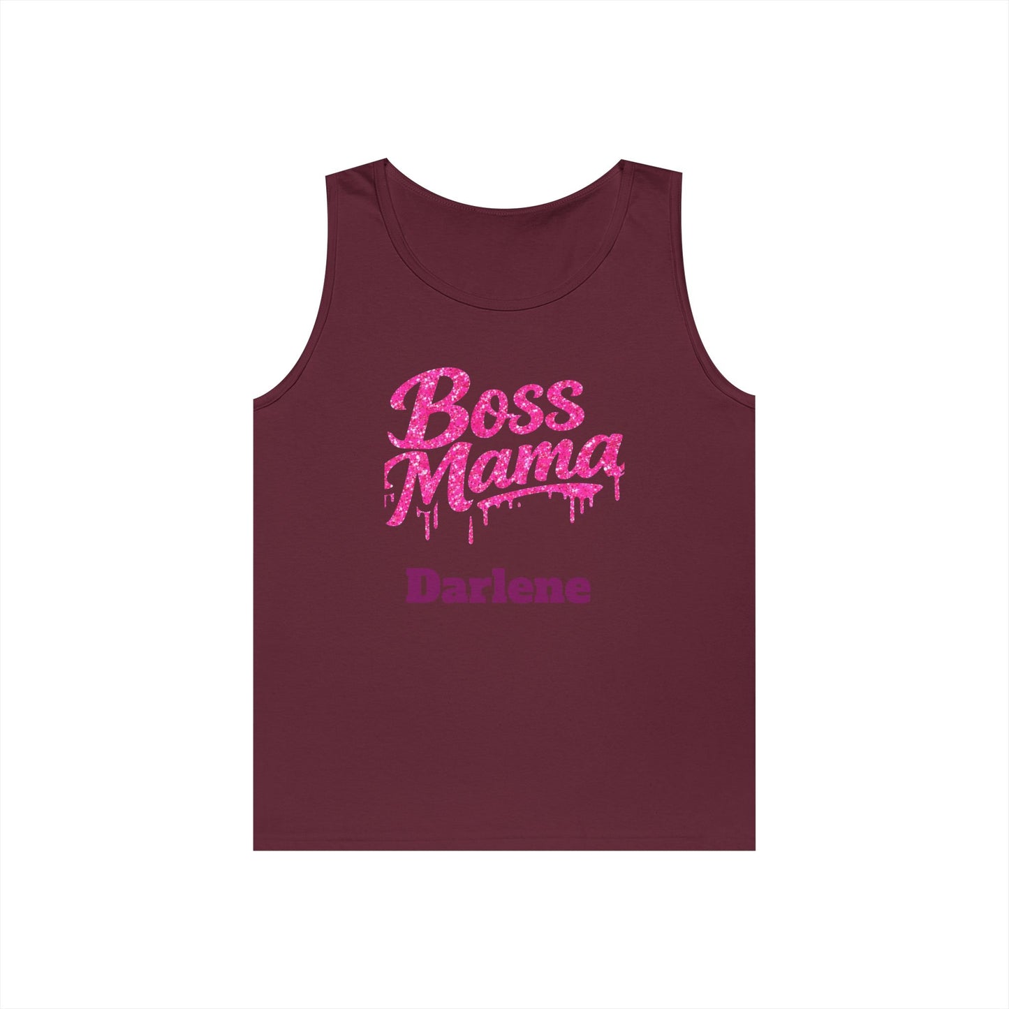 Boss Mama tank top | Personalized name option