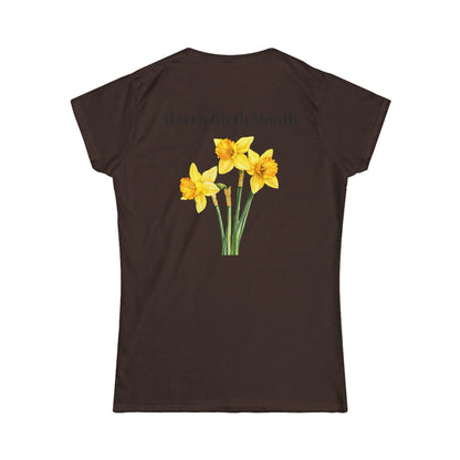 Women's Graphic Birth Month Tee