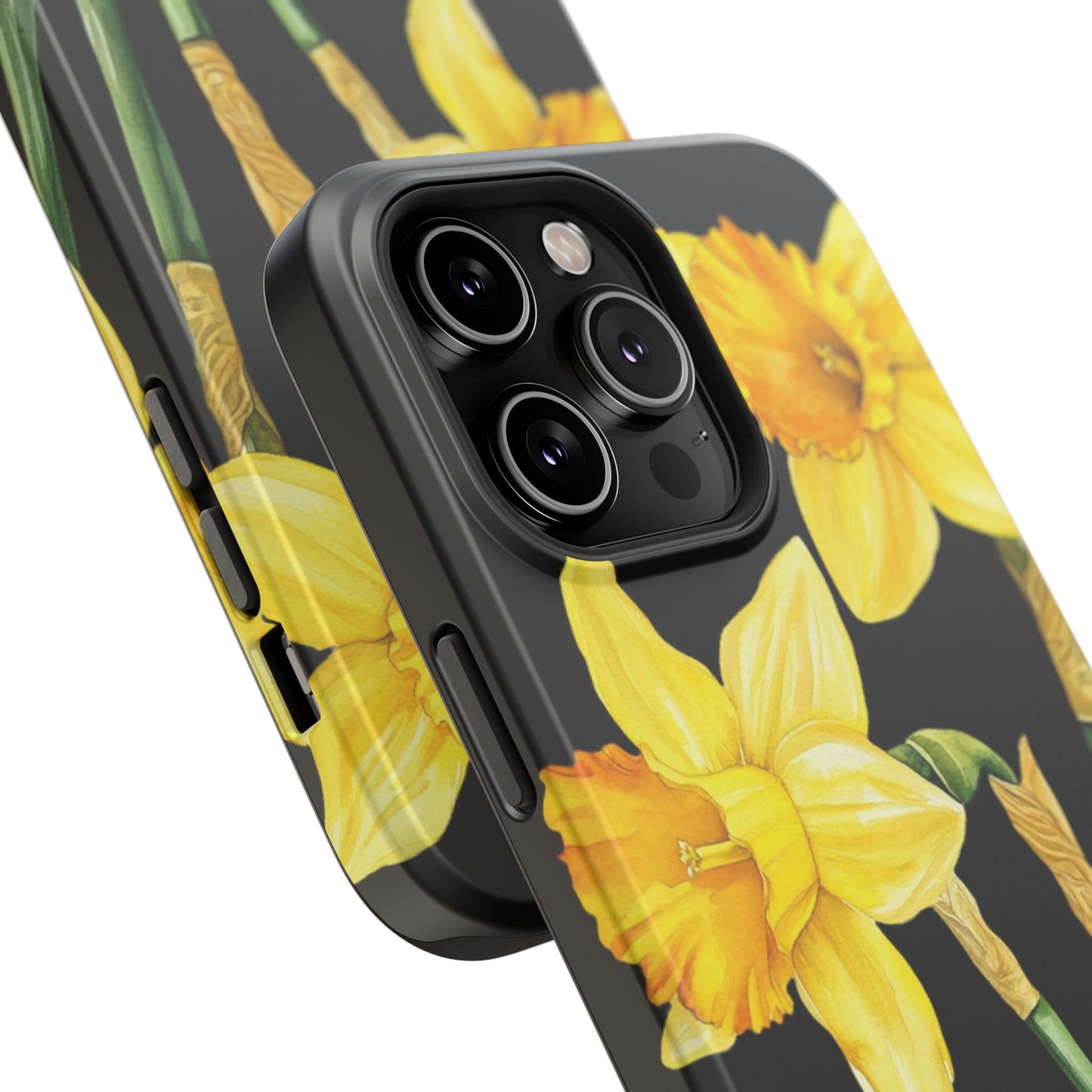 Cell Phone Cases, Daffodil March Birth Flower Impact Resistant Protective Cover, Phone Accessories, Floral Tech Gear, Birthday Gift