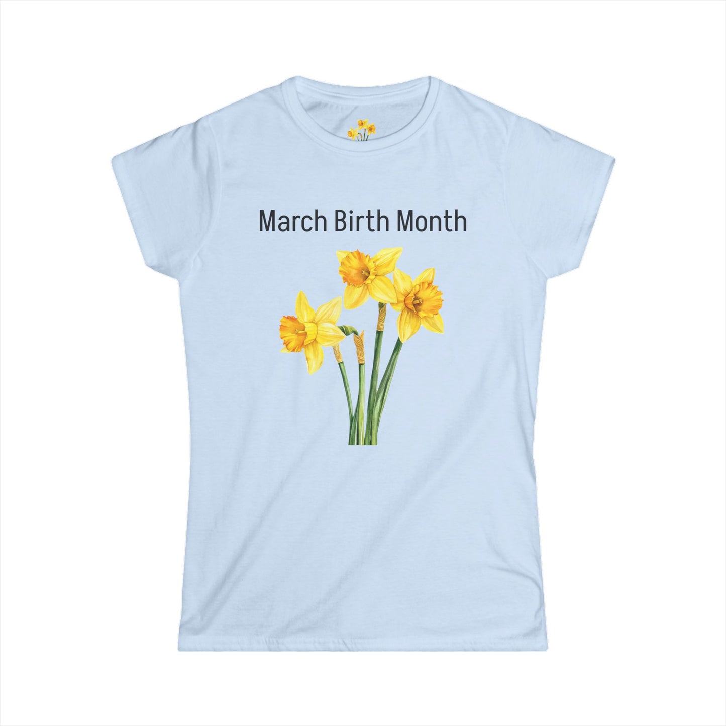 Women's Graphic Birth Month Tee