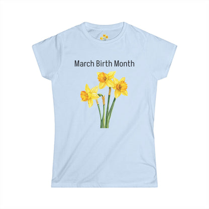 Women's Graphic Birth Month Tee
