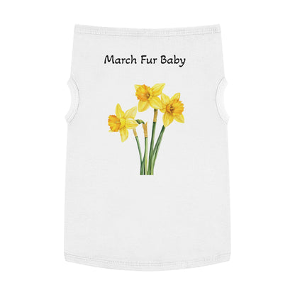 Pet Tank Top, Dog Lover Matching Shirt, Bark February Birth Baby, Graphic Tee, Animal Print Sleeveless, Pet Owner Gift