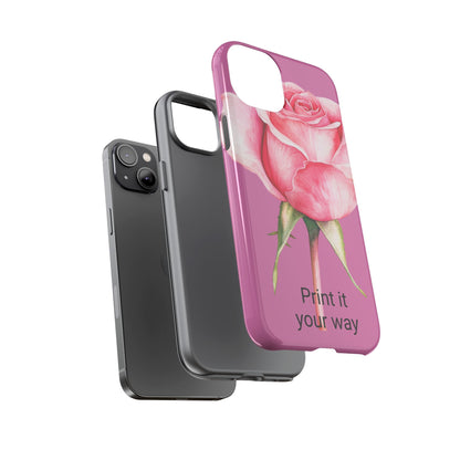 Custom cell phone case, Personalized Gift for Her, Inspirational, Elegant