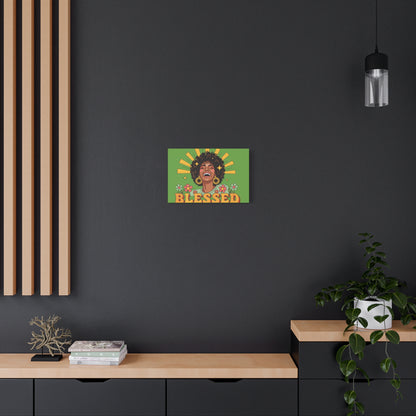 Canvas Art, Empowering Positive Affirmation Wall Decor, Motivational Quote Print, Inspirational Artwork, Modern Home Office Decor, Matte