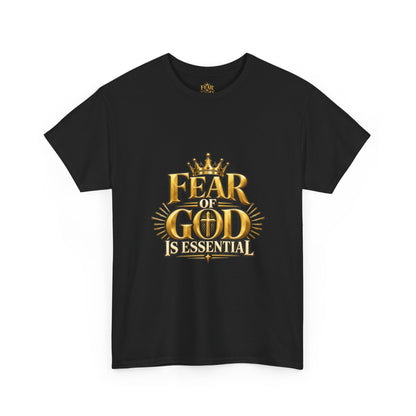 Fear of God crown logo Tee | Religious Christian faith shirt