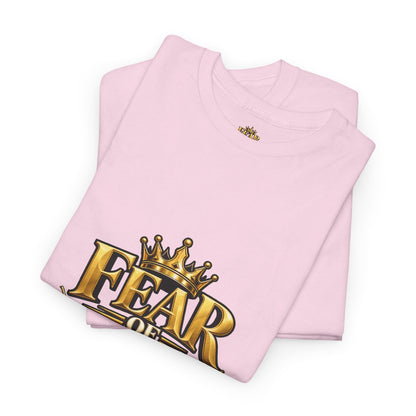 Fear of God crown logo Tee | Religious Christian faith shirt