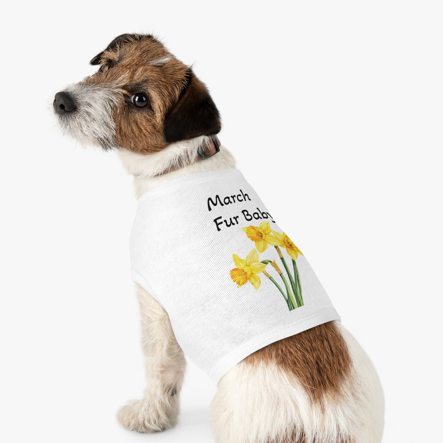 Pet Tank Top, Dog Lover Matching Shirt, Bark February Birth Baby, Graphic Tee, Animal Print Sleeveless, Pet Owner Gift