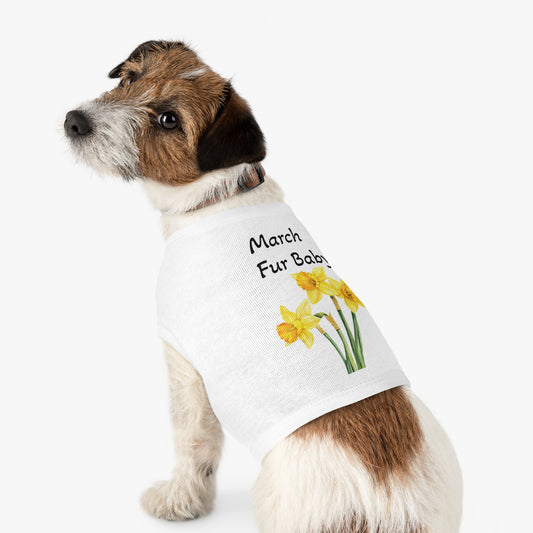 Pet Tank Top, Dog Lover Matching Shirt, Bark February Birth Baby, Graphic Tee, Animal Print Sleeveless, Pet Owner Gift