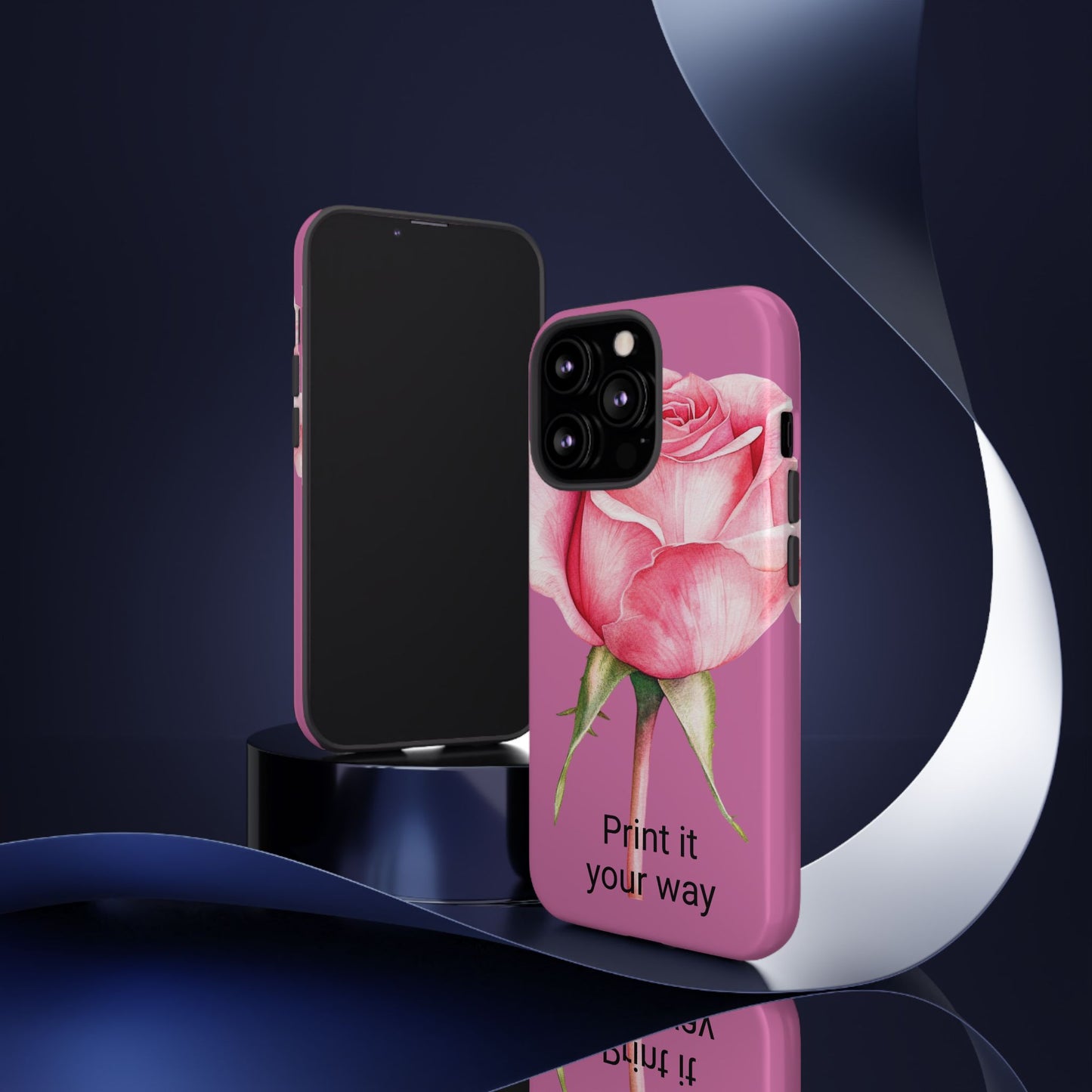 Custom cell phone case, Personalized Gift for Her, Inspirational, Elegant