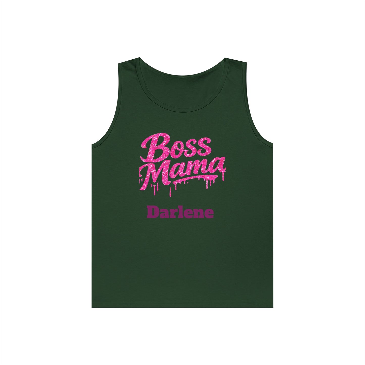 Boss Mama tank top | Personalized name option