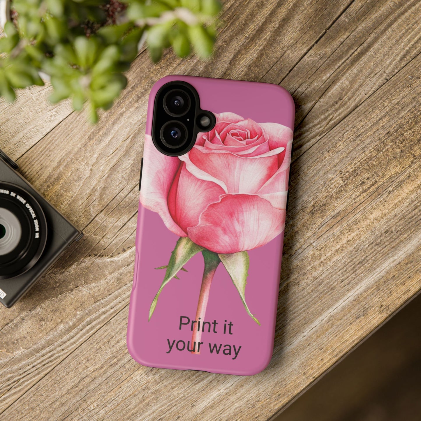 Custom cell phone case, Personalized Gift for Her, Inspirational, Elegant