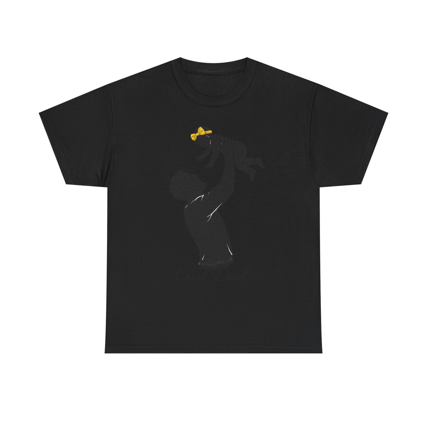 Dad Silhouette T‑Shirt – 'Girl Dad' Father & Daughter Tee
