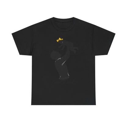 Dad Silhouette T‑Shirt – 'Girl Dad' Father & Daughter Tee