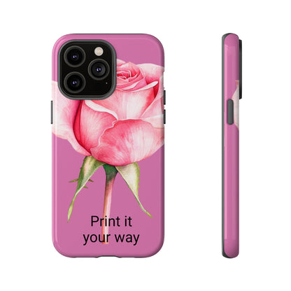 Custom cell phone case, Personalized Gift for Her, Inspirational, Elegant