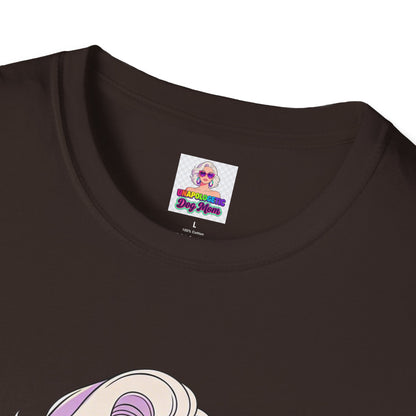 Unapologetic Dog Mom T-Shirt —  Pop Art Graphic Tee for Proud Dog Lovers