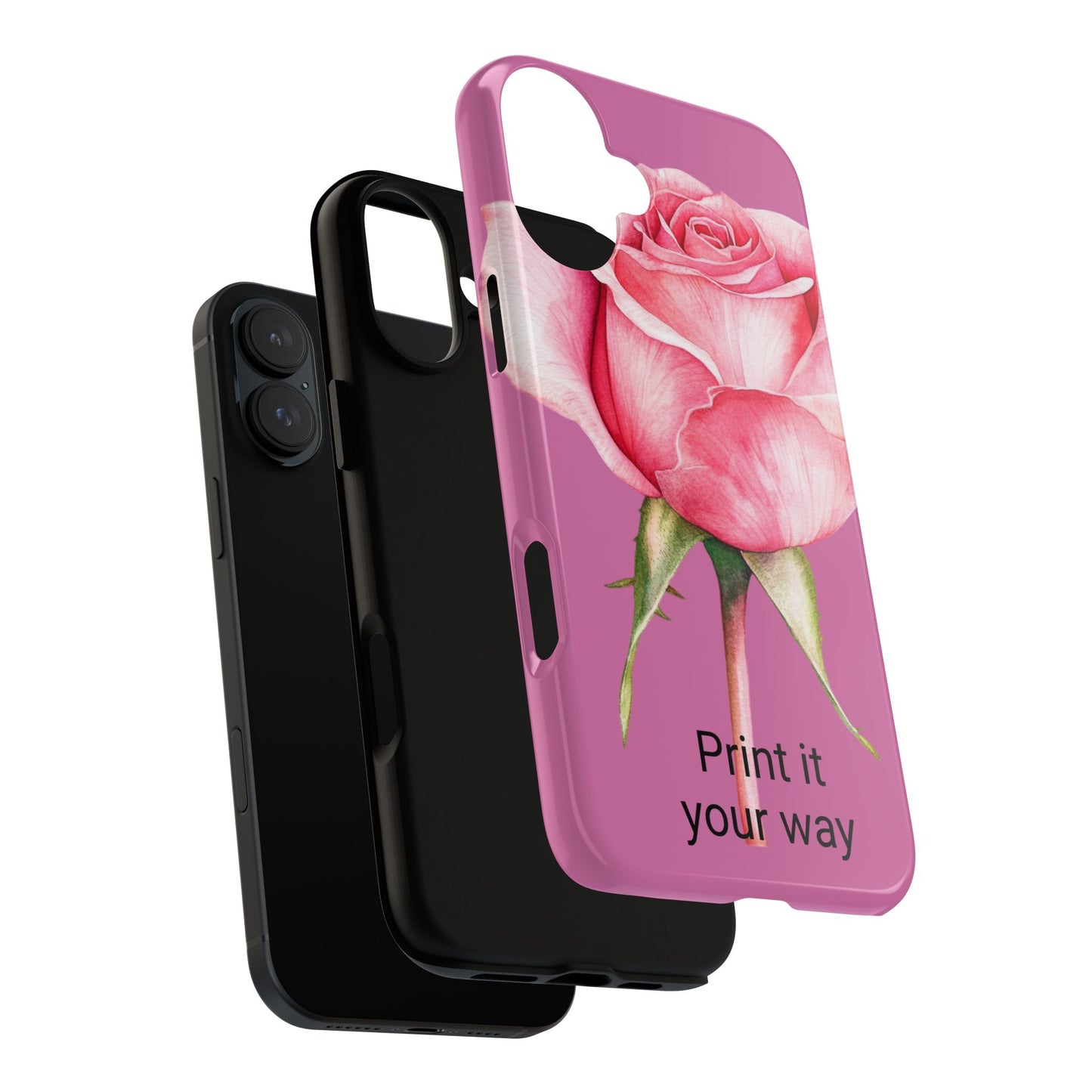Custom cell phone case, Personalized Gift for Her, Inspirational, Elegant