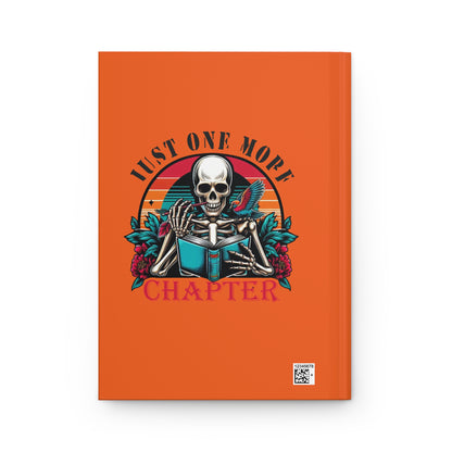 Skeleton Theme Journal: Just One More Chapter, Perfect for Writers, Readers, Book Lovers, Literary Gifts, writing gift
