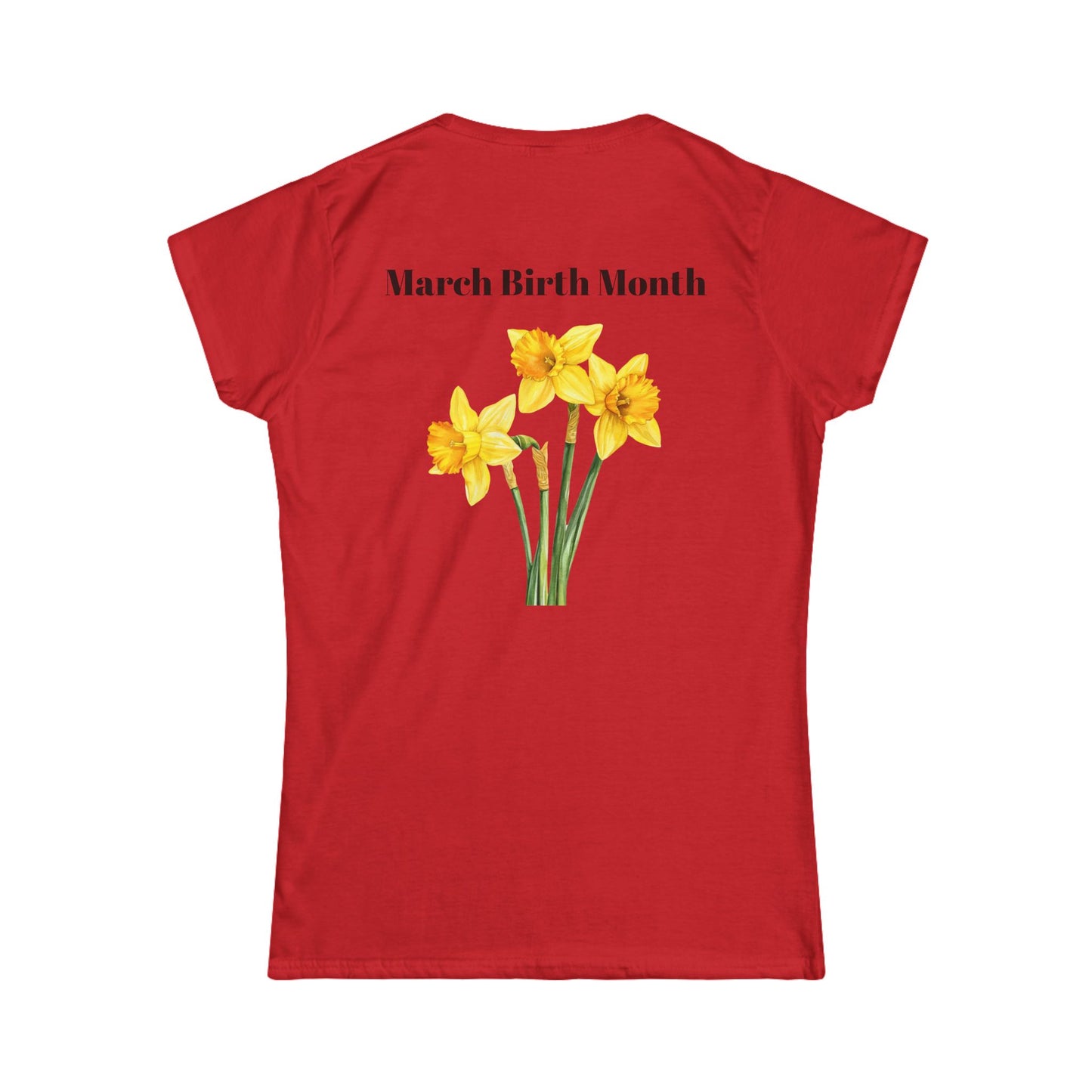 Women's Graphic Birth Month Tee
