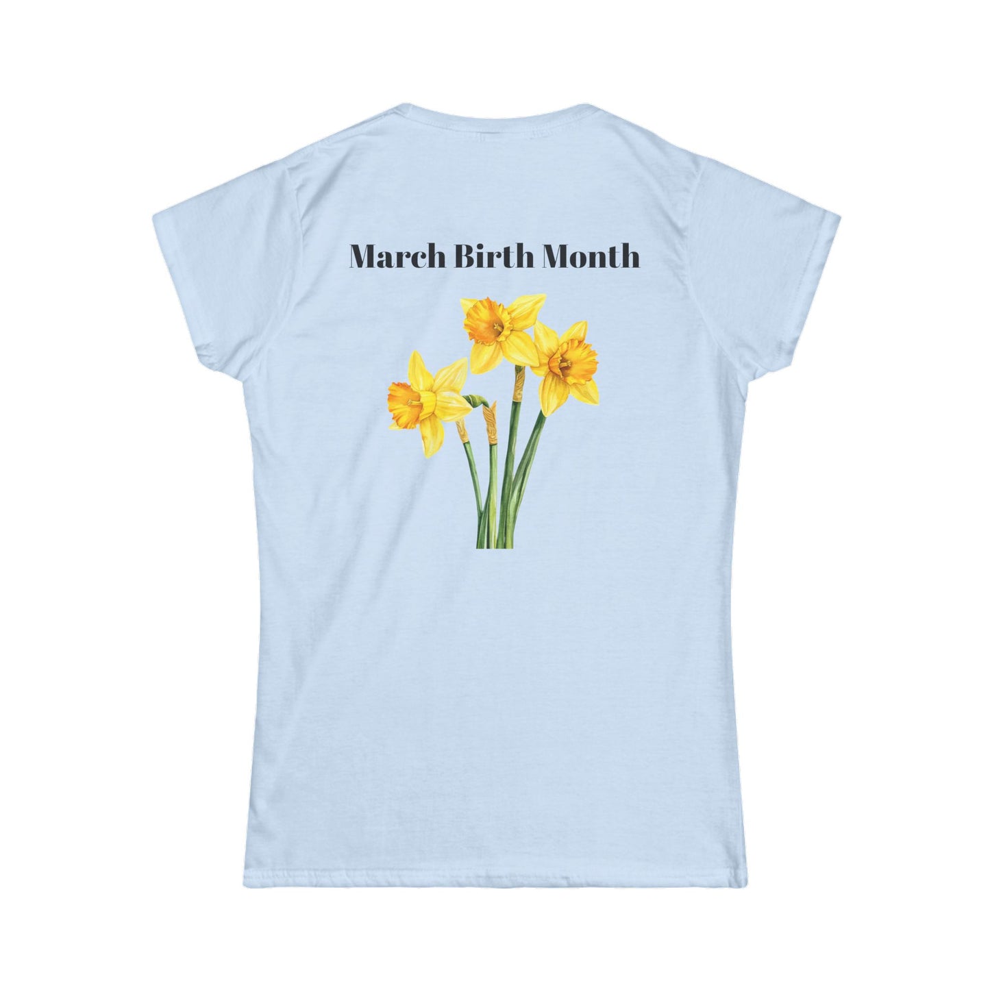 Women's Graphic Birth Month Tee