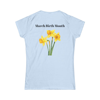 Women's Graphic Birth Month Tee